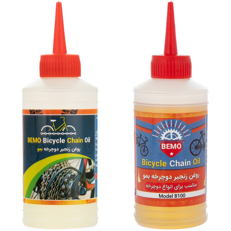 روغن زنجیر دوچرخه بمو مدل g 300 حجم 80 میلی لیتر بسته 2 عددی