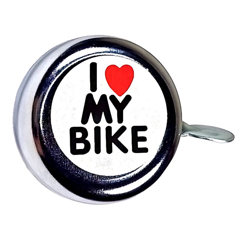 زنگ دوچرخه مدل i love my bike