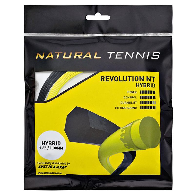 زه تنیس دانلوپ هیبریدی مدل natural tennis