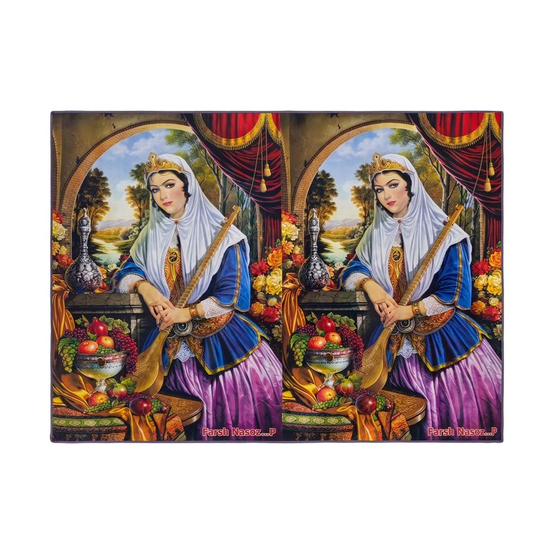 زیر انداز سفری 5 نفره مدل 001 سایز 100×135 سانتی متر