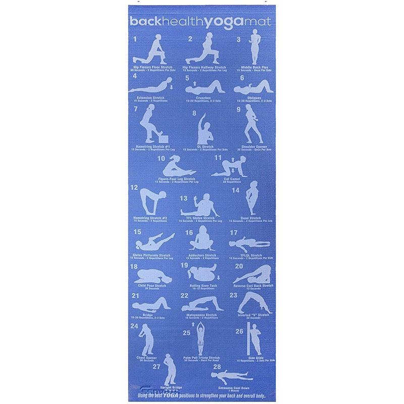 زیر انداز یوگا استرایس مدل yogasana 92 ضخامت 6 میلی متر