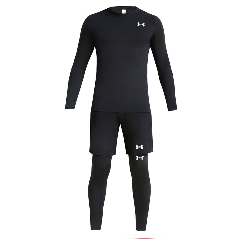 ست تی شرت و شلوار ورزشی مردانه  مدل heatgear