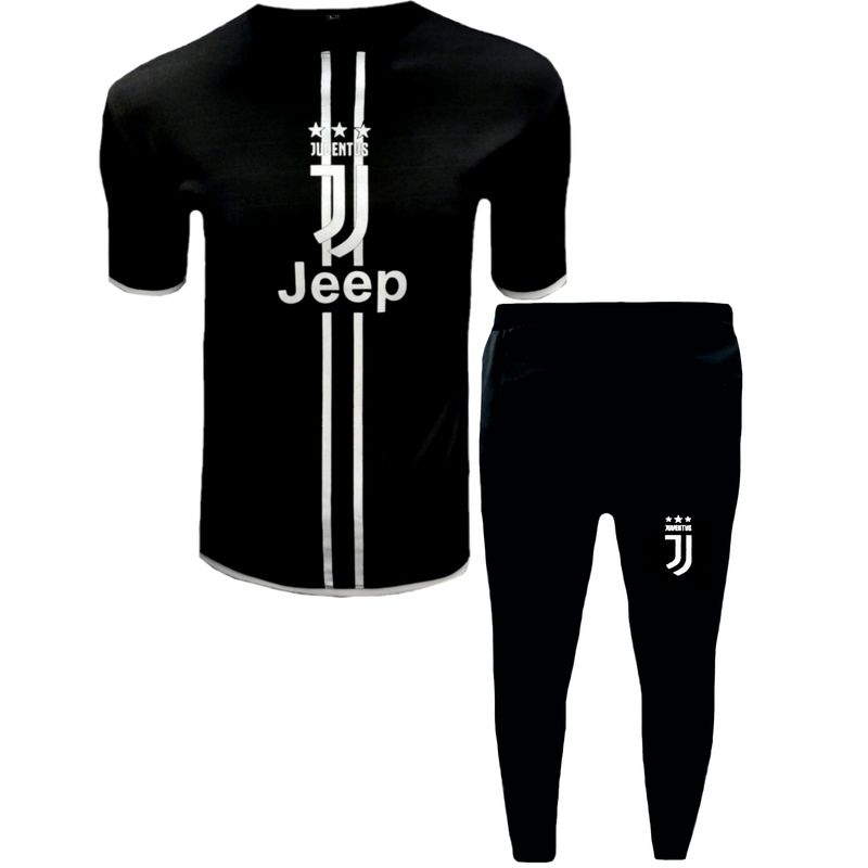 ست تی شرت و شلوار ورزشی مردانه مدل juveb k84