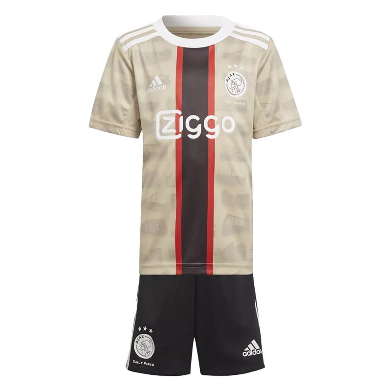 ست تی شرت و شلوارک ورزشی مردانه مدل آژاکس away 2023