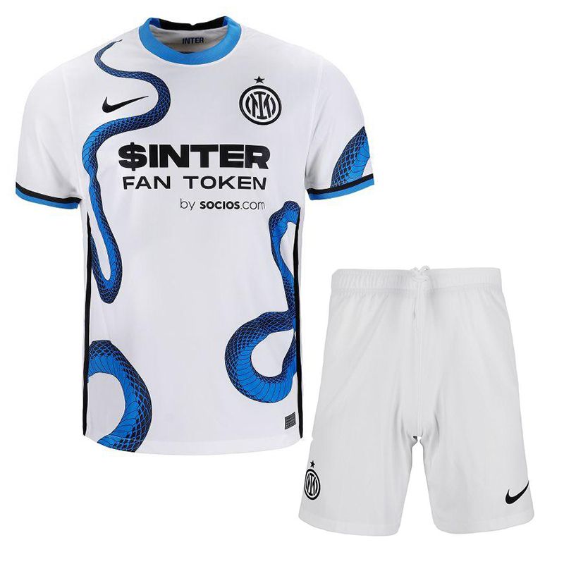 ست تی شرت و شلوارک ورزشی مردانه مدل اینتر میلان away2022