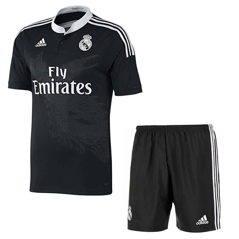 ست تی شرت و شلوارک ورزشی مردانه مدل رئال مادرید away 2014