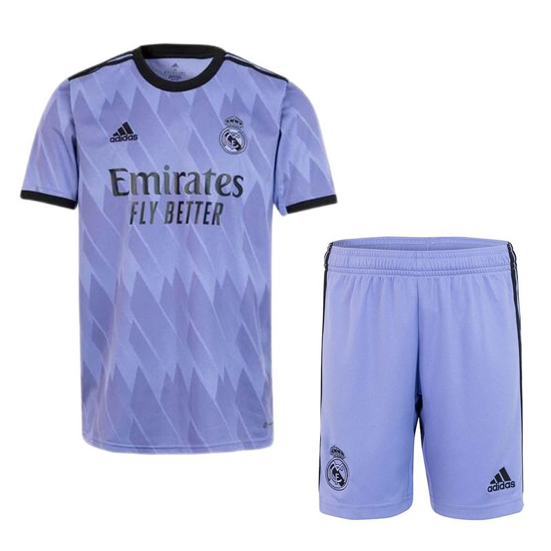 ست تی شرت و شلوارک ورزشی مردانه مدل رئال مادرید کد away 2023