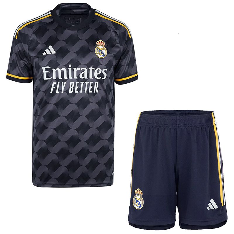 ست تی شرت و شلوارک ورزشی مردانه مدل رئال مادرید کد away 2024