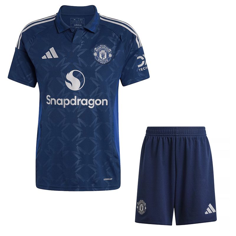 ست تی شرت و شلوارک ورزشی مردانه مدل منچستر یونایتد away 2025