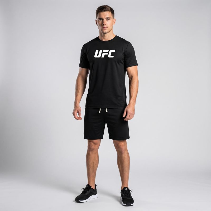 ست تی‌شرت آستین کوتاه و شلوارک ورزشی مردانه اولسون مدل ufc05