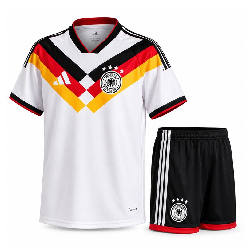 ست تی‌شرت و شلوارک ورزشی پسرانه مدل gs m world cup 317983