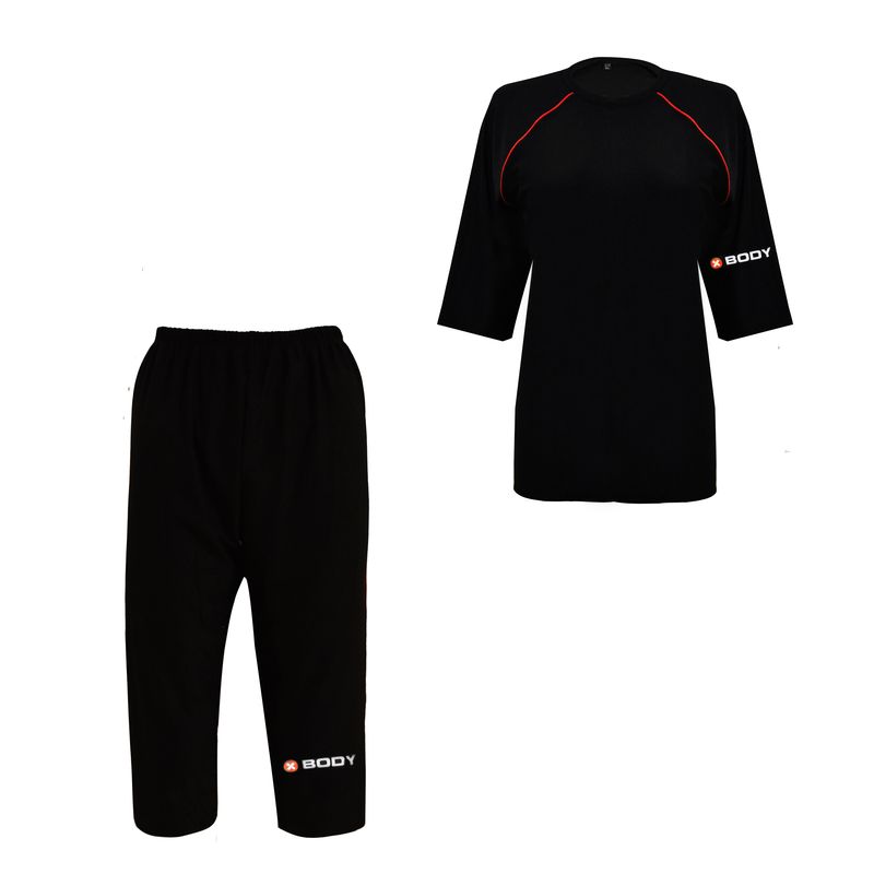 ست دو تکه لباس ورزشی xbody مدل لباس زیر ems کد 002