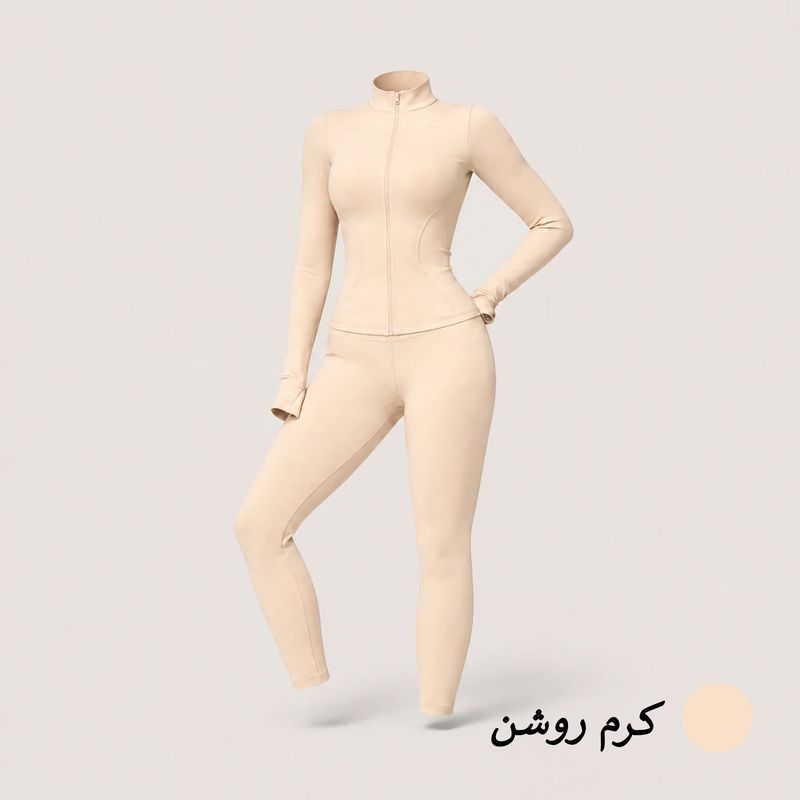 ست سویشرت و شلوار ورزشی زنانه مدل mokina کد m5691