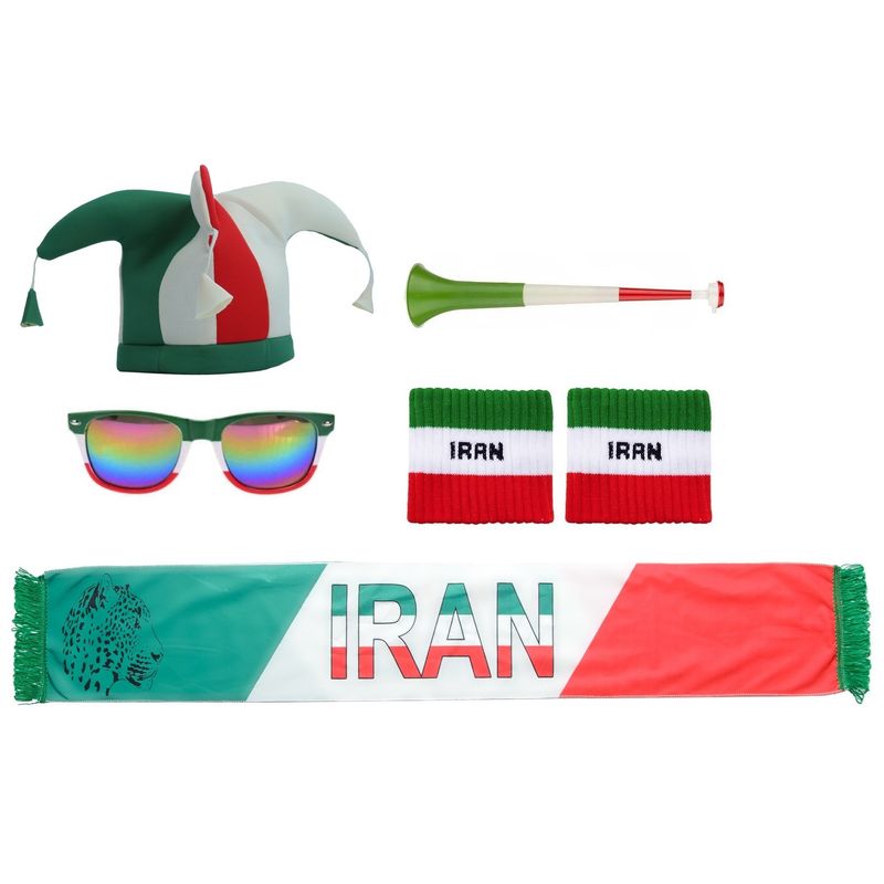 ست هواداری مدل تیم ملی ایران بسته 6 عددی