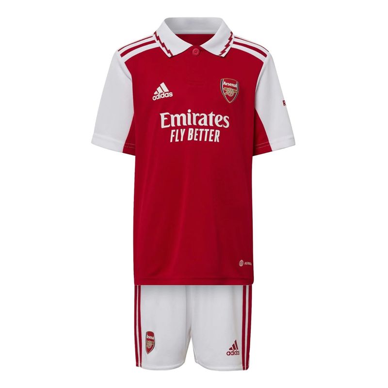 ست پولوشرت و شلوارک ورزشی مردانه مدل آرسنال home 2023