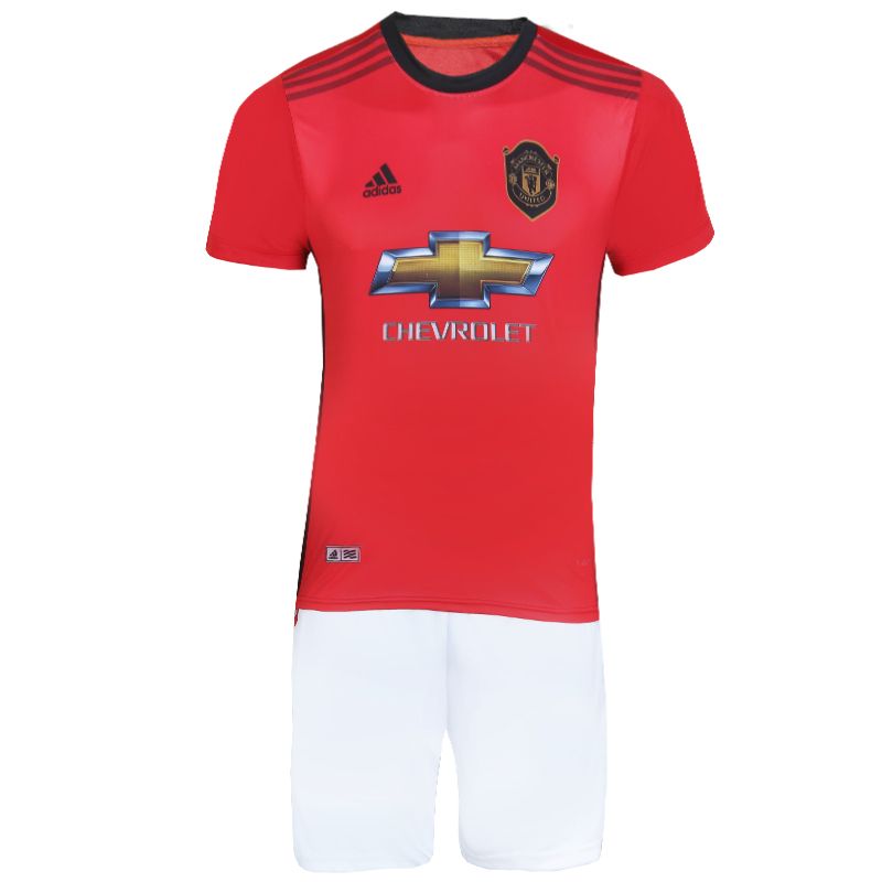 ست پیراهن و شورت ورزشی طرح منچستر یونایتد مدل rashford کد man.u 1 iri