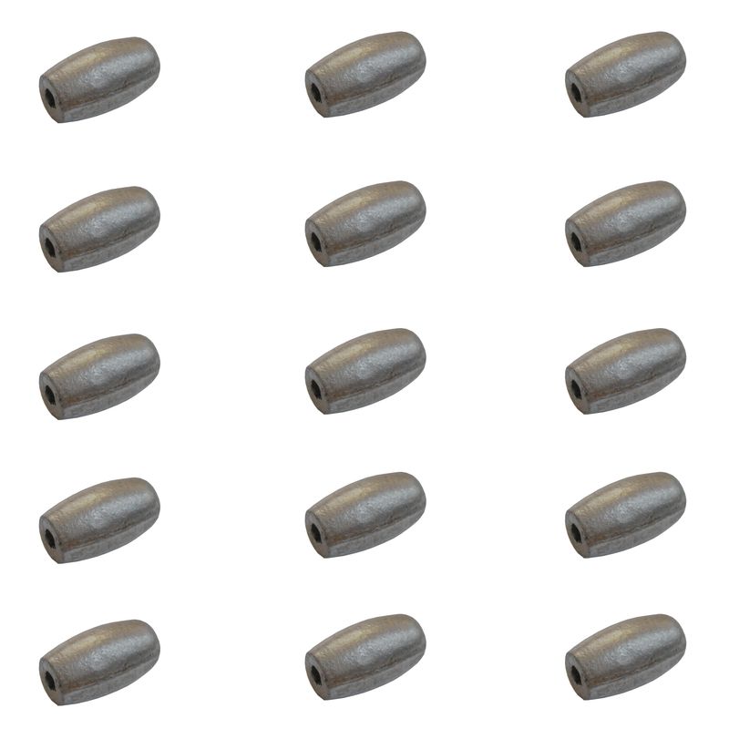 سرب ماهیگیری اسکار کد ol 2.5g بسته 15 عددی