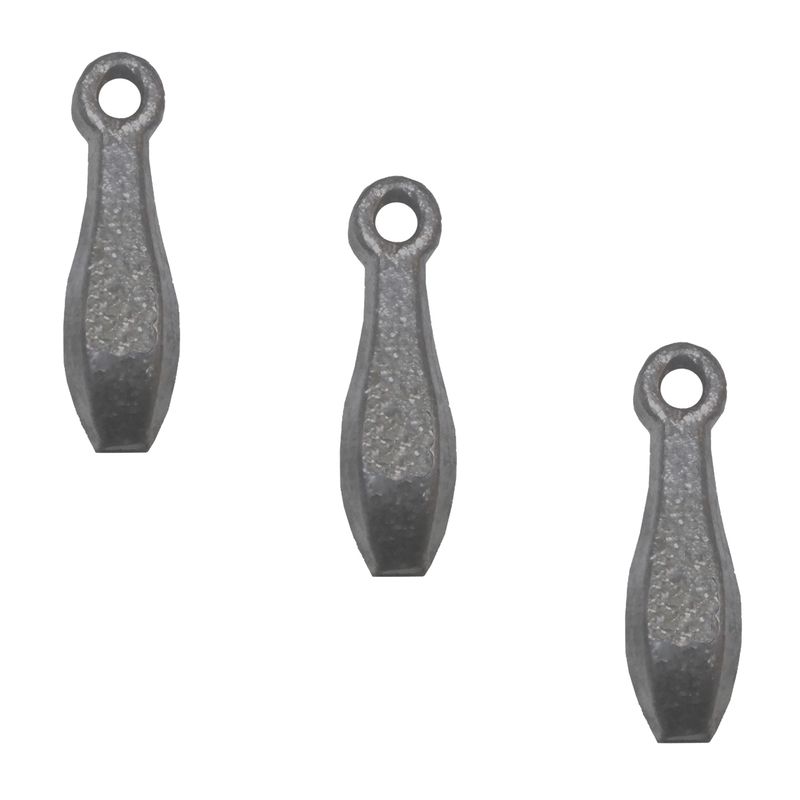 سرب ماهیگیری اسکار کد tl 30g سایز 1 بسته 3 عددی