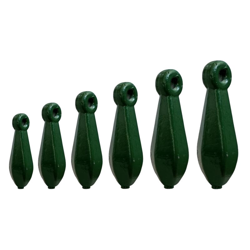سرب ماهیگیری مدل استتار اشکی 10 100 گرم بسته 6 عددی