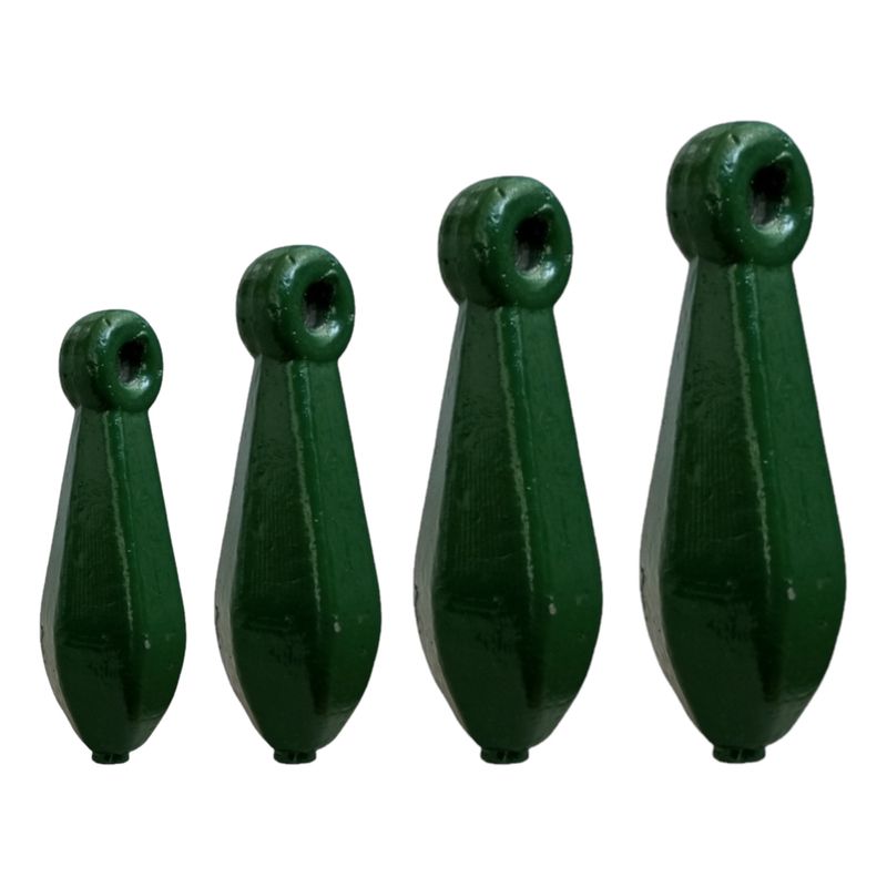 سرب ماهیگیری مدل استتار اشکی سایز 50 10 گرم بسته 4 عددی