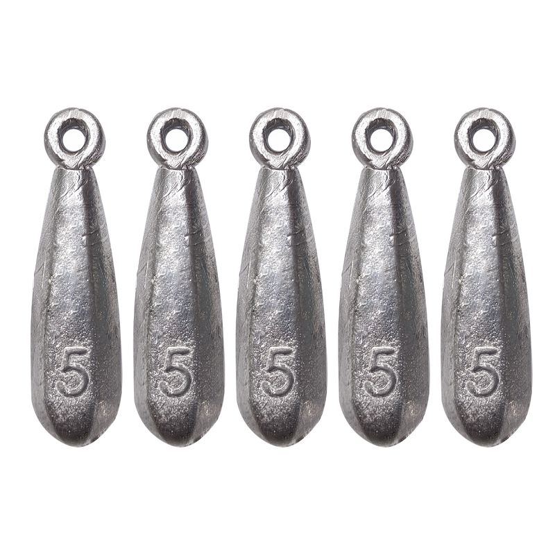 سرب ماهیگیری مدل اشکی کد 140g 5 بسته 5 عددی
