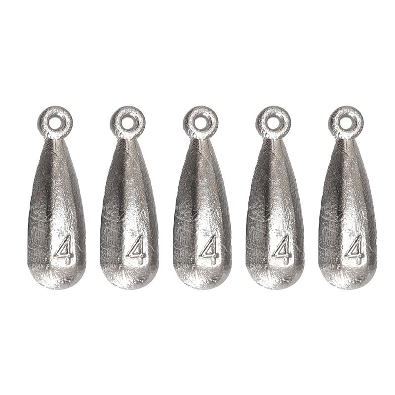 سرب ماهیگیری مدل اشکی کد 4 110g بسته 5 عددی
