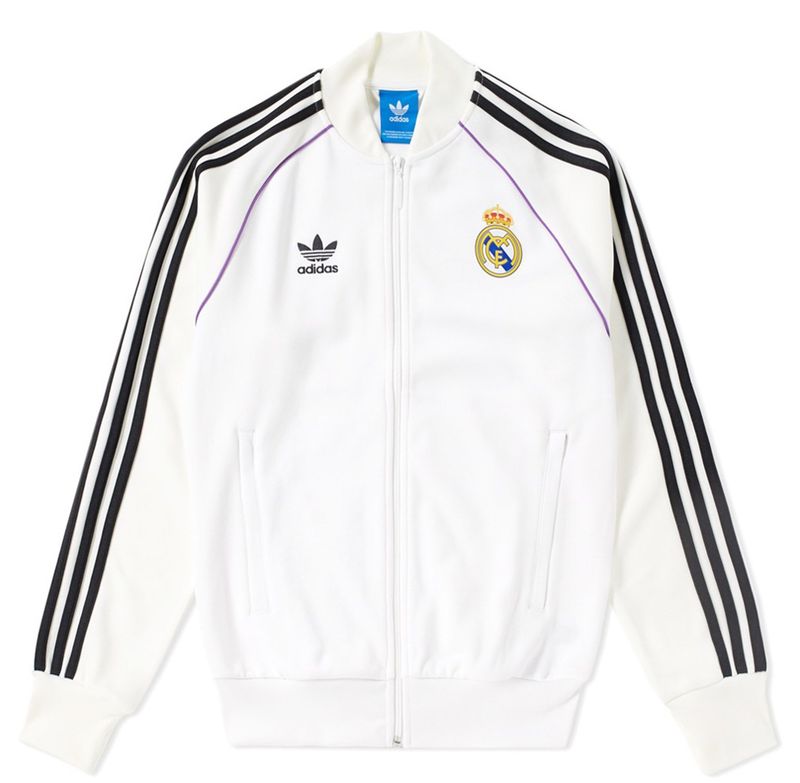 سویشرت ورزشی نخی مردانه real madrid track   آدیداس