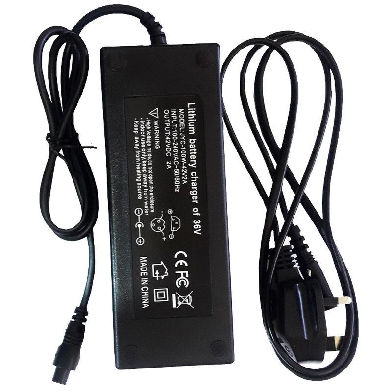شارژر اسکوتر برقی مدل jyc 100w 42v2a