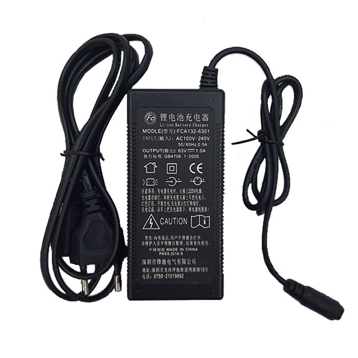 شارژر اسکوتر برقی مدل li ion fca132