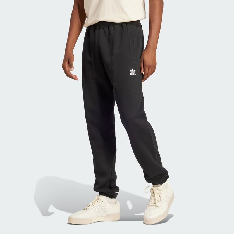شلوار ورزشی مردانه آدیداس مدل trefoil essentials french terry pants کد jd2422