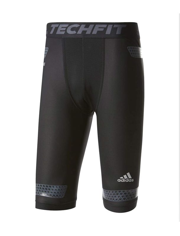 شلوارک ورزشی ساده مردانه techfit power   آدیداس