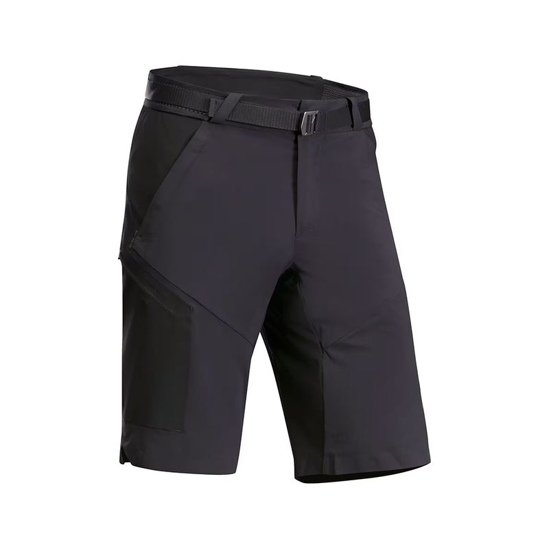 شلوارک ورزشی مردانه کچوا مدل men long mountain hiking shorts   mh500