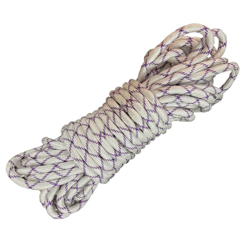 طناب صخره نوردی مدل ابریشمی کد pu14mm طول 10 متر