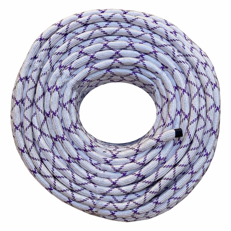 طناب صخره نوردی مدل ابریشمی کد pu14mm طول 30 متر
