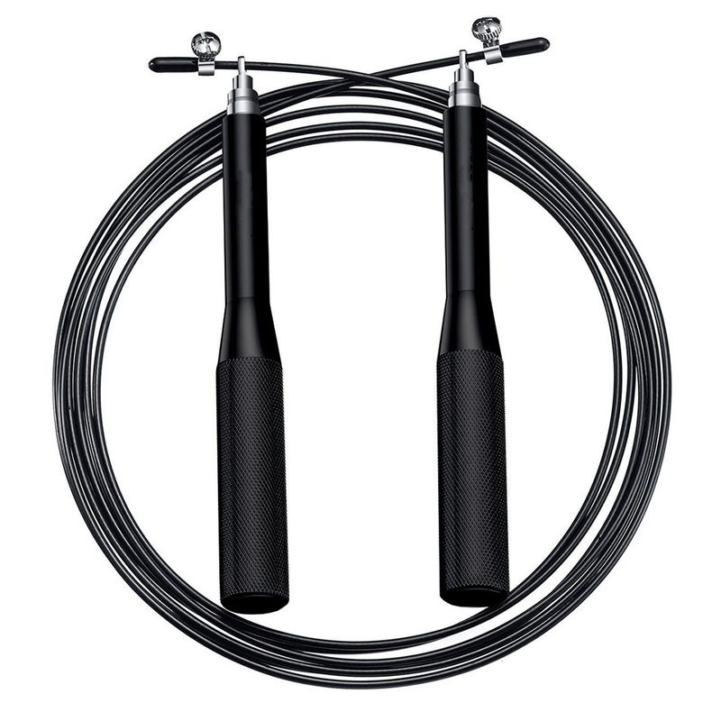 طناب ورزشی کراس فیت مدل 7 speed rope fitness به همراه دستبند پاور بالانس