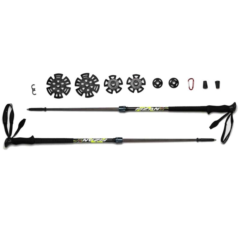 عصای اسکی فیزان مدل aria carbon بسته دو عددی