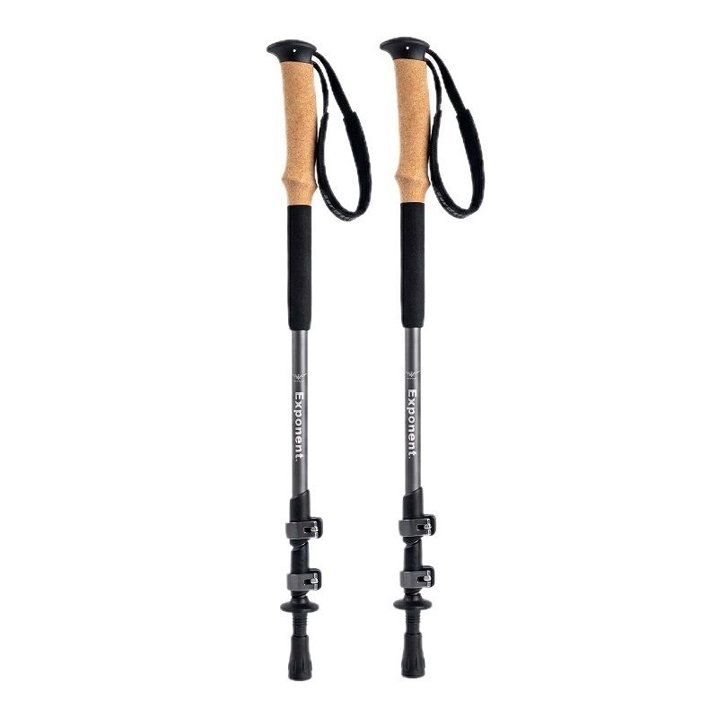 عصای کوهنوردی اکسپوننت مدل carbon series 8512 بسته دو عددی