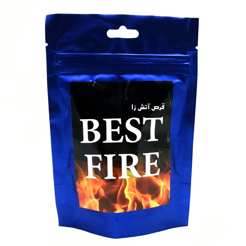 قرص آتش زا مدل best fire بسته ۳۰ عددی