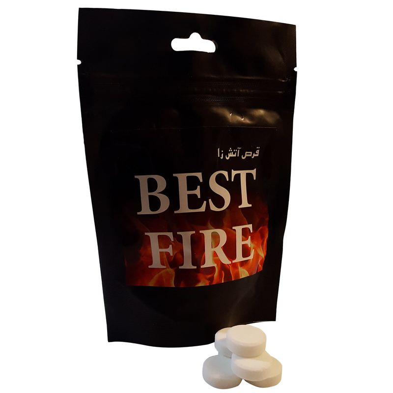 قرص جامد الکل مدل best fire بسته 20 عددی
