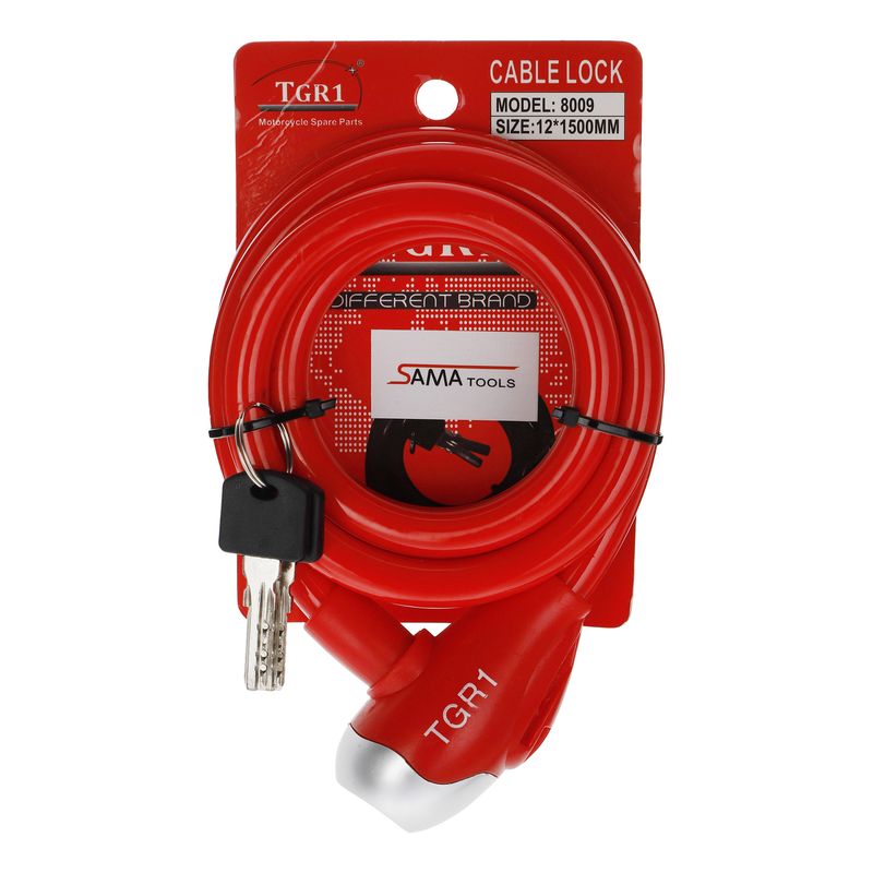 قفل دوچرخه تی جی آر 1 مدل سماتولز کد 8009