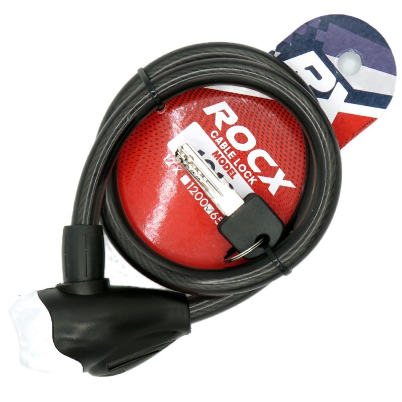 قفل دوچرخه مدل rocx 12 650 ضد اسید کد 780
