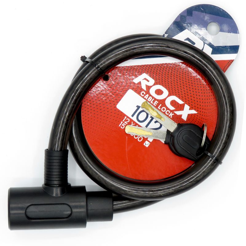 قفل دوچرخه مدل rocx 15 800 ضد اسید کد 782