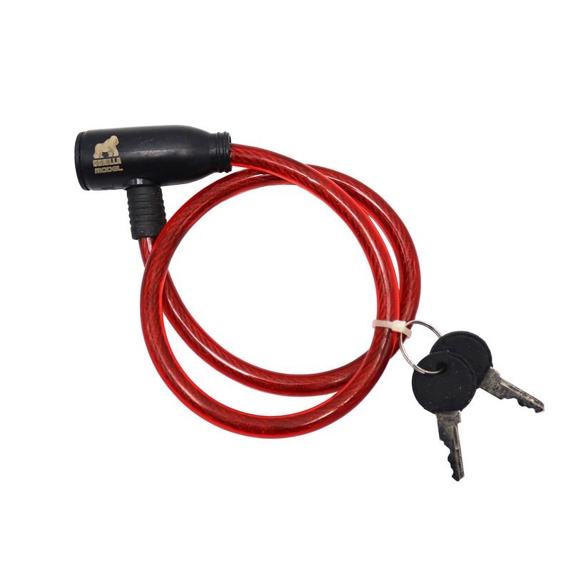 قفل دوچرخه مدل گوریلا کد yp gh 65cm