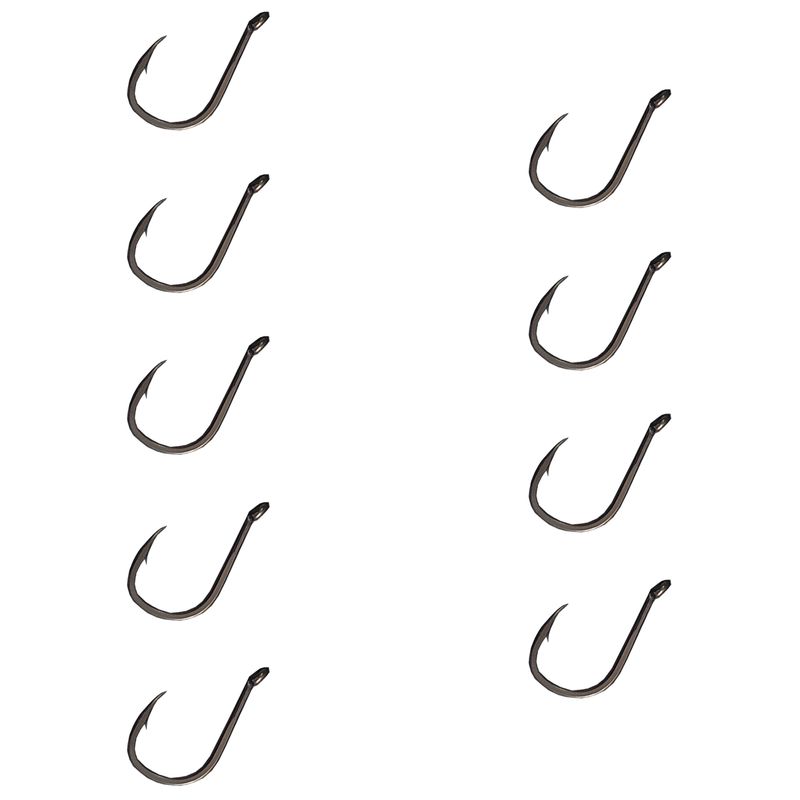 قلاب ماهیگیری اسکار طرح پایه کوتاه مدل ohs 10 سایز 10 بسته 9 عددی