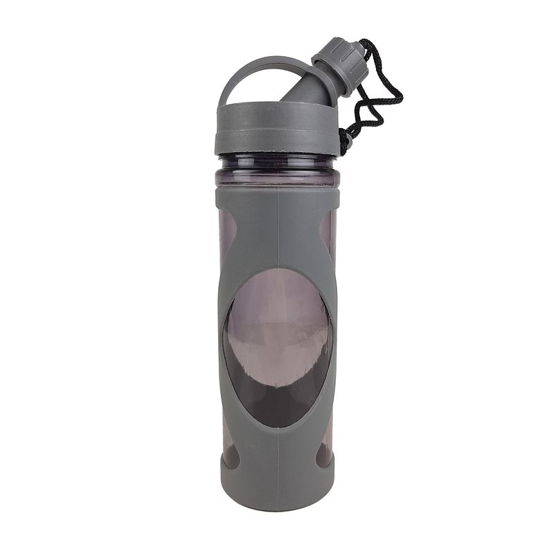 قمقمه دوچرخه مدل روکش دار کد 02t گنجایش 0.5 لیتر