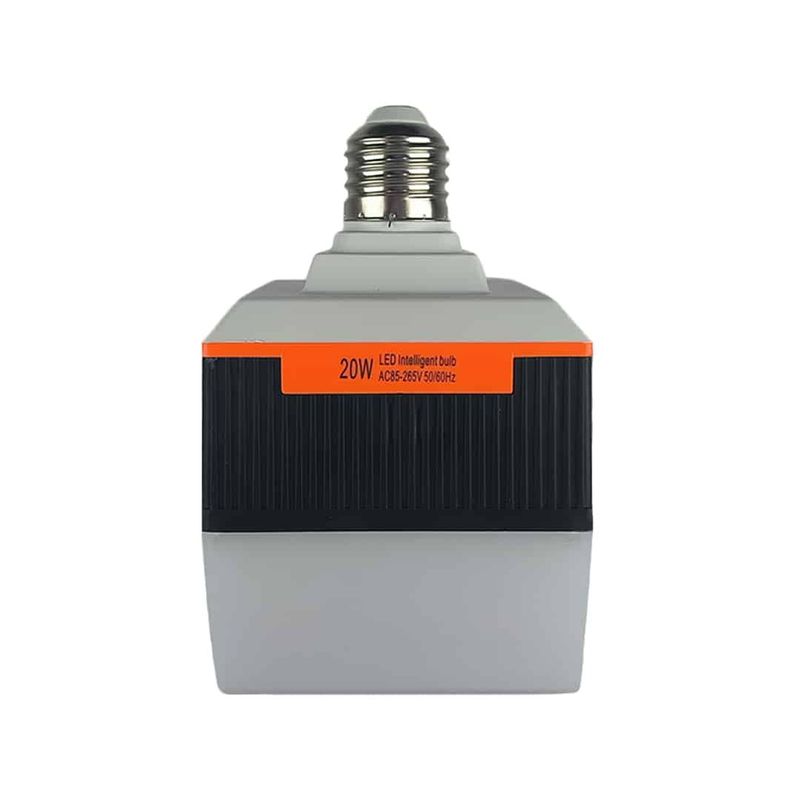 لامپ سرپیچی اضطراری مدل هوشمند کد bl 601 20w با نور مهتابی