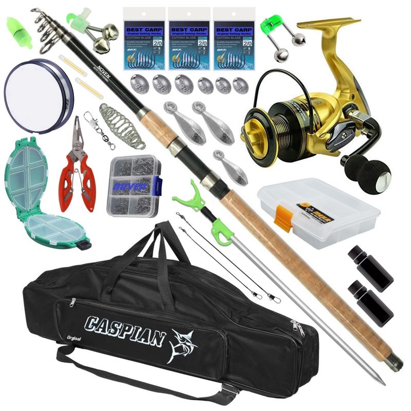 لوازم ماهیگیری مدل 360 _ f6000 مجموعه 70 عددی