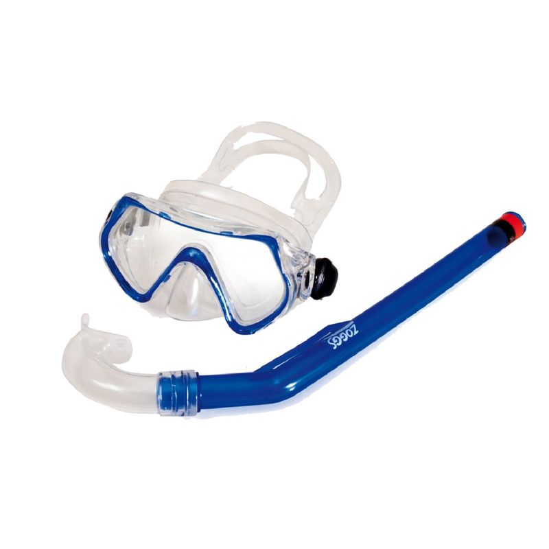 ماسک و اسنورکل شنای بچه گانه زاگز مدل reef explorer