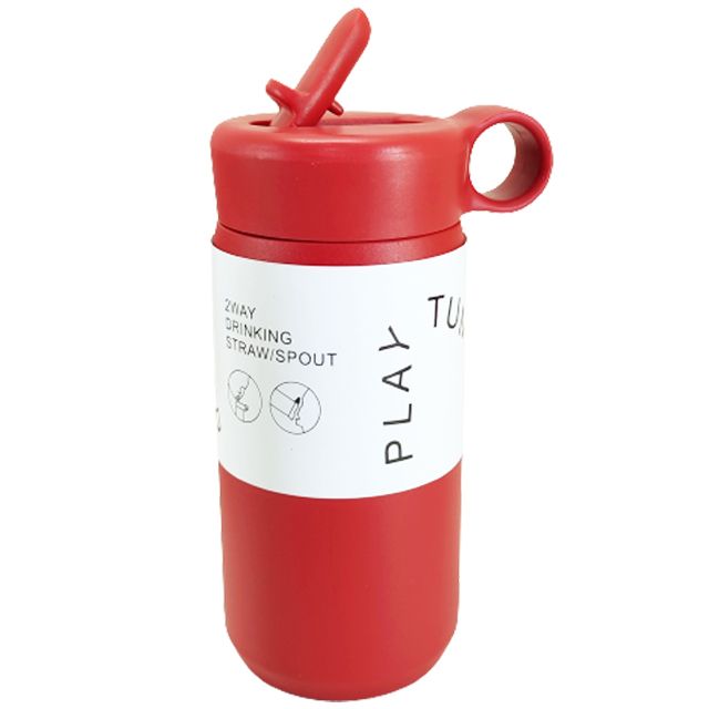 ماگ سفری مدل tumbler نی دار گنجایش 0.35 لیتر