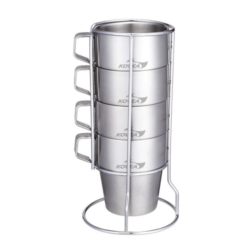 ماگ سفری کووآ کد ks8bt0204 مجموعه 4 عددی